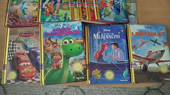 Disney klassikot kirjana
