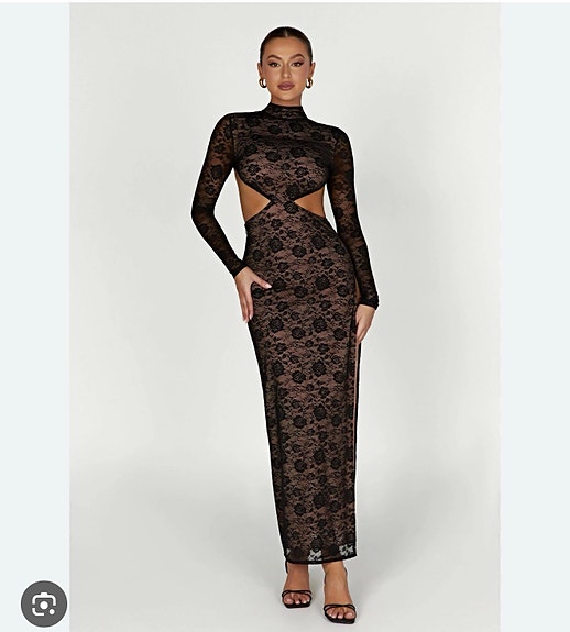 Meshki Lace Maxi Dress