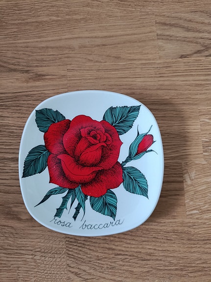 Arabia Rosa Baccara seinälautanen