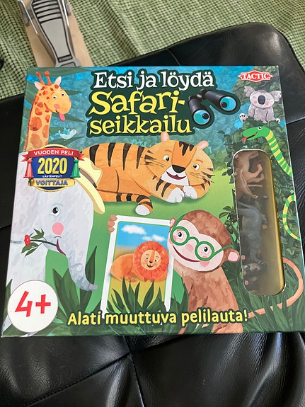 Etsi ja löydä Safariseikkailu -lautapeli 4+