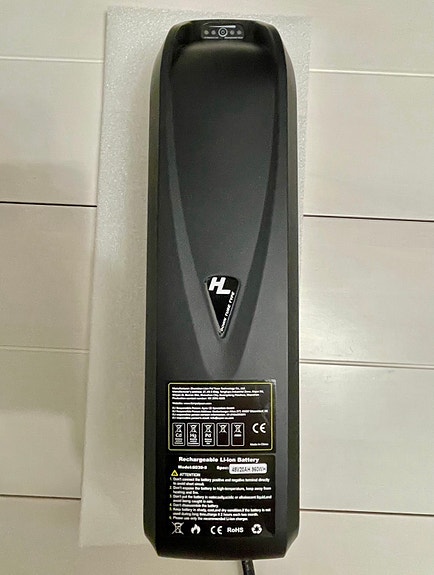 HL Li-ion sähköpyörän akku + laturi 48V 20AH 960WH