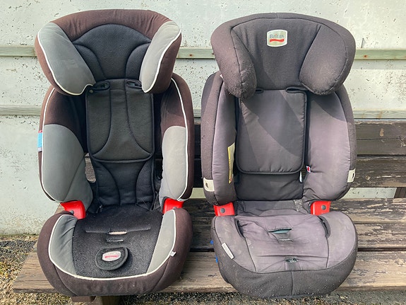 Britax Römer Evolve 123 turvaistuin max 36 ja Britax Trendline max 36 kh