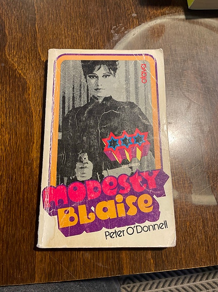 Peter O’Donnell Modesty Blaise pokkari