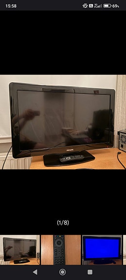 Philips taulutelevisio 32" Full HD musta