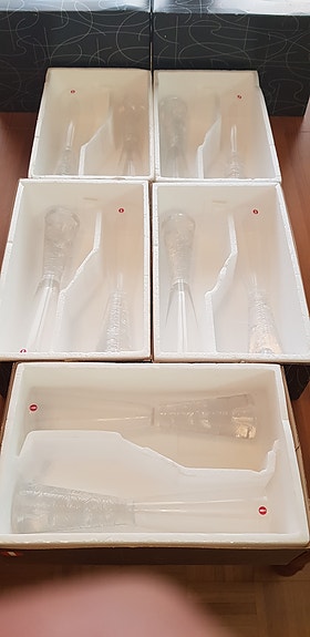 Iittala Arkipelago samppanjalasit Timo Sarpaneva