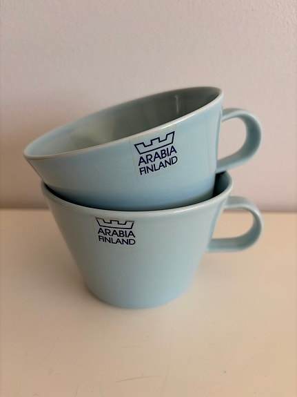 Arabia Koko-kupit 2x vaaleansininen