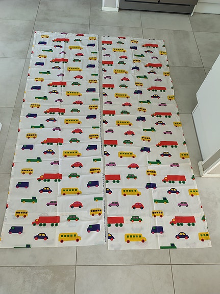 Marimekko valkoiset pikku bo boo verhot