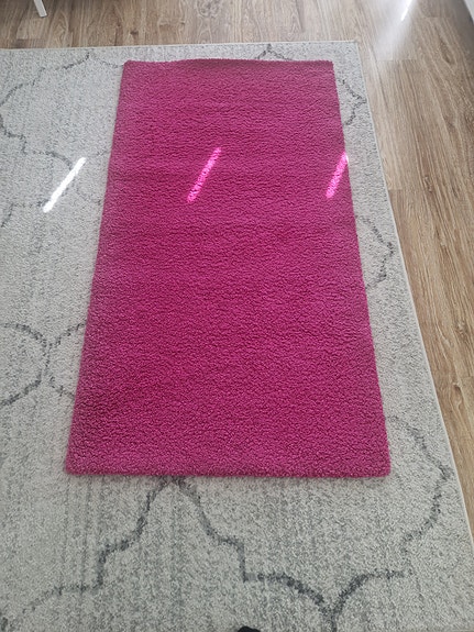 Pinkki matto 80x150