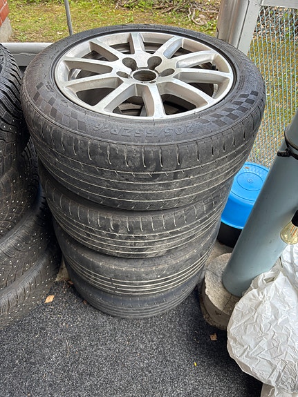 16 tuumaiset 5x112 vanteet 66.6