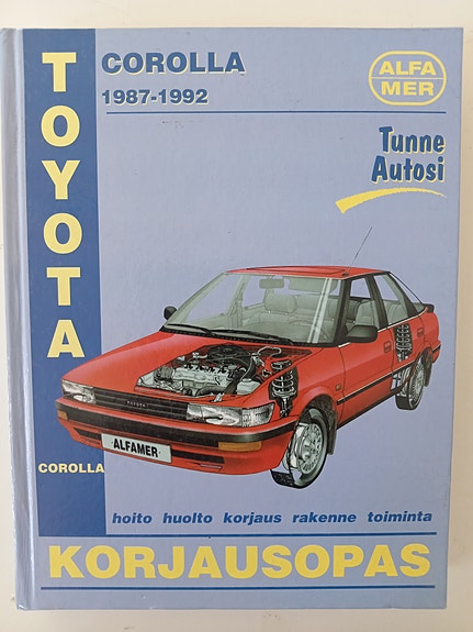 Toyota Corolla 1987-92 korjausopas