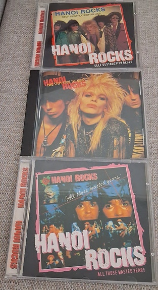 Hanoi Rocks 3 cd-levyä