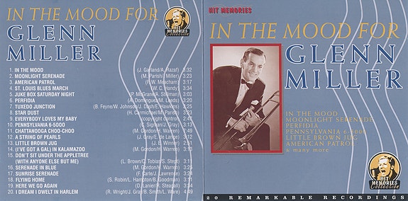 Glenn Miller - In The Mood For - CD (1997)