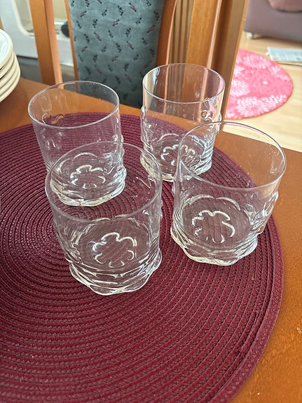 Riihimäen lasin Kasperi lasi 9,5 cm