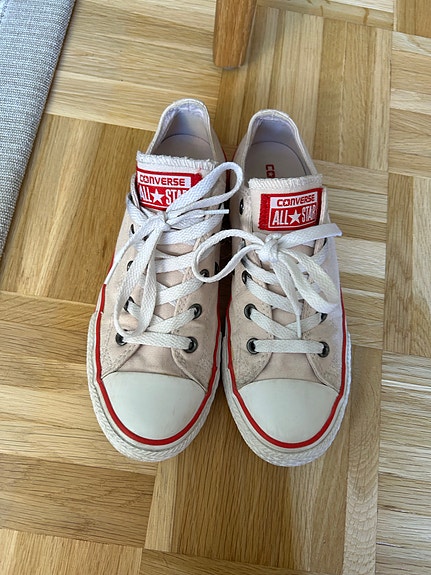 Converse All Star kangastennarit koko 34 unisex vaaleat