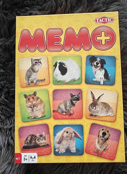 Memo+ eläinaiheinen muistipeli