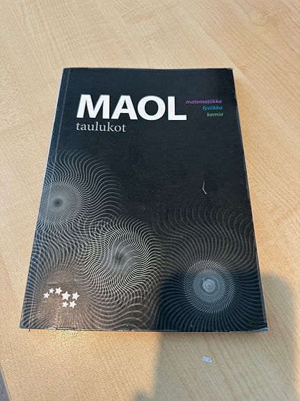 Päällystetty MAOL taulukkokirja (ei merkintöjä)