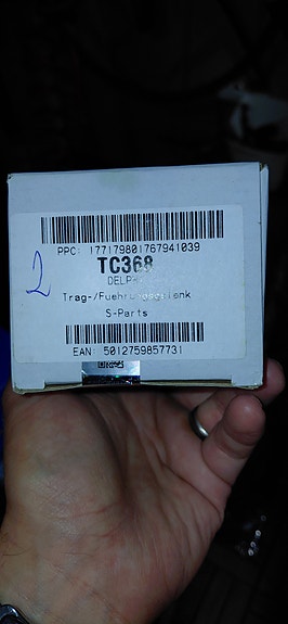 Citroen etuakselin tukivarren pallonivel Delphi TC368