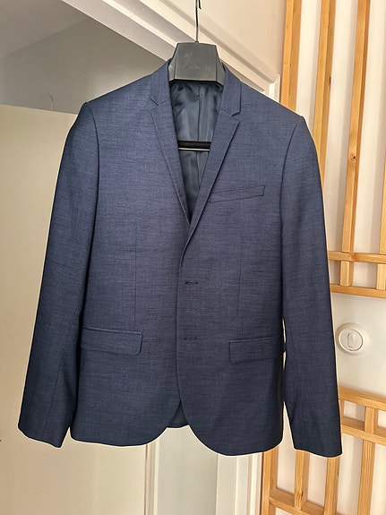 H&M sininen bleiseri