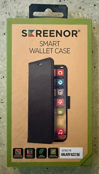 Screenor - Smart wallet case (Samsung Galaxy A22 5G)