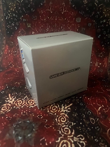 UUSI Nintendo GBA SP Harmaa