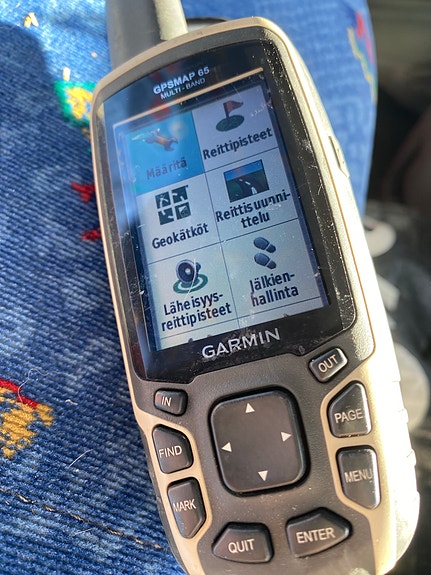 Garmin gpsmap 65 käsikäyttöinen GPS-laite