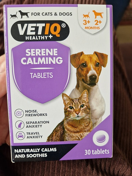 VetIQ Serene Calming tabletit koiralle ja kissallealle