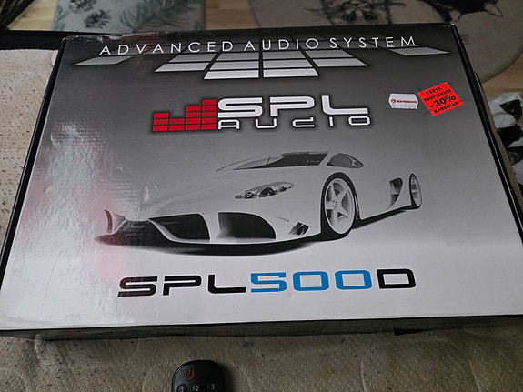 SPL AUDIO VAHVISTIN SPL500D