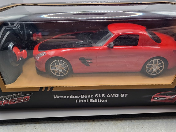 Kool Speed Mercedes-Benz SLS AMG GT kauko-ohjattava auto 1:24 punainen