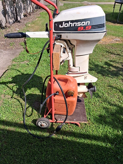 Johnson 9.9 hv perämoottori