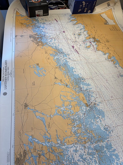 Merikartta Luotsauskartta 726 Länsi-Suomi
