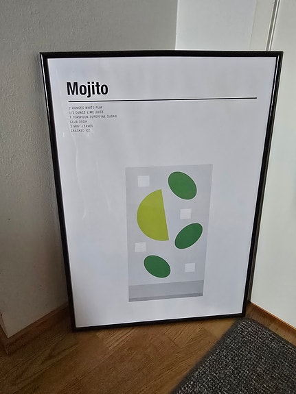 Mojito juliste+kehys