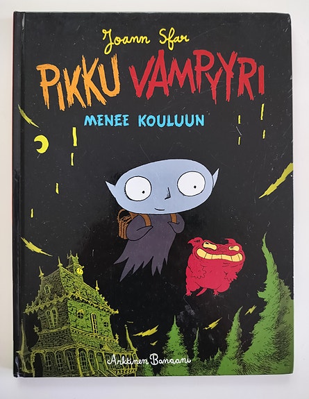Pikku vampyyri menee kouluun sarjakuvakirja