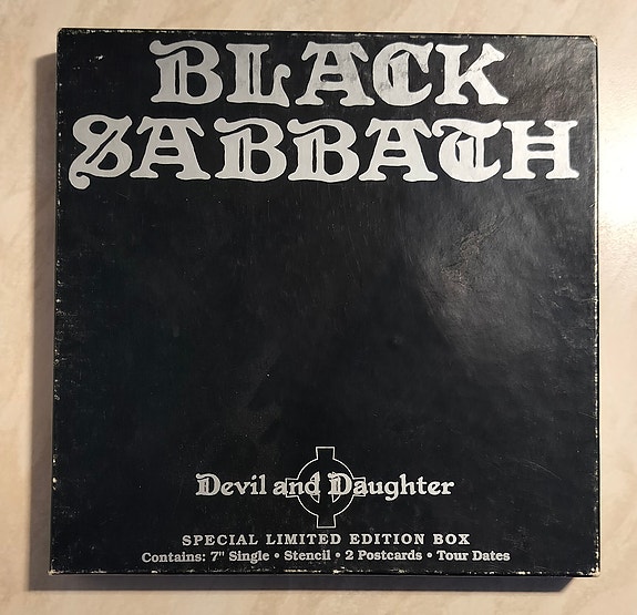 Black Sabbath - Devil and daughter, 7" single