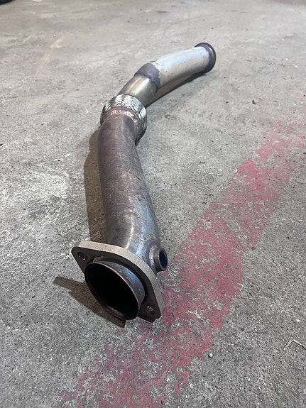 BMW E46 330d downpipe