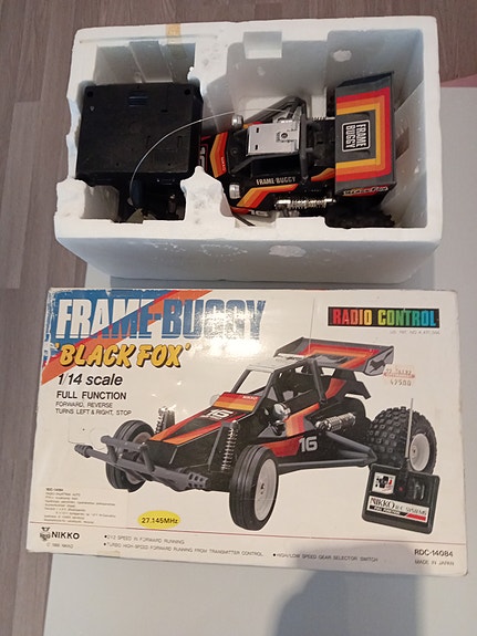 Nikko Frame Buggy Black Fox radio-ohjattava auto 1:14