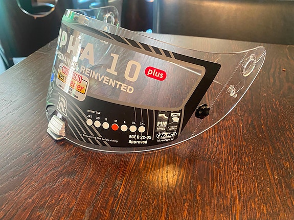 HJC RPHA 10 Plus kypärän visiiri kirkas