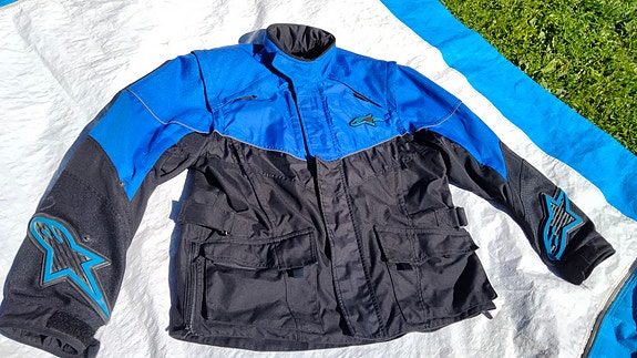 Alpinestars ajotakki XL sininen/musta
