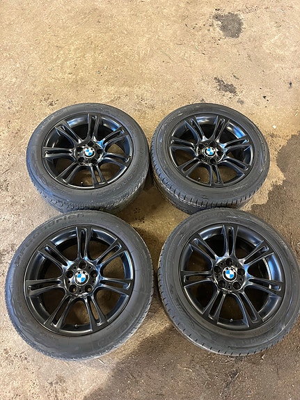8x18” ja 9x18” 5x120 BMW alkuperäiset alumiiniset M-sport vanteet 4kpl