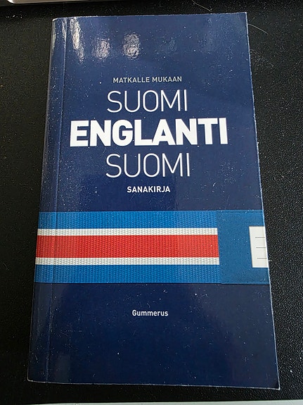 Gummerus Suomi–englanti–suomi sanakirja
