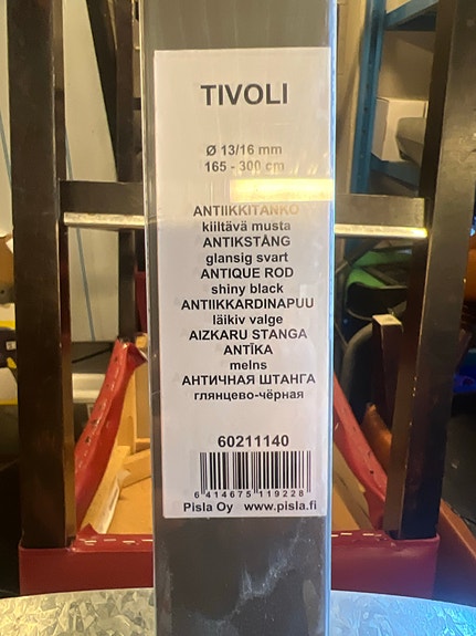 Pisla verhotanko