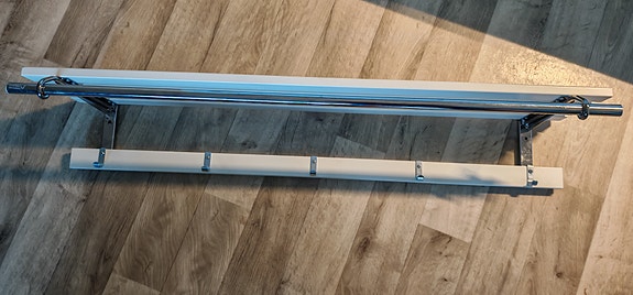 Seinänaulakko Olikos 4424 Ville valkoinen 100 cm