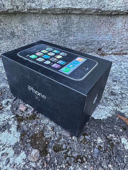 Apple iPhone 3G -laatikko