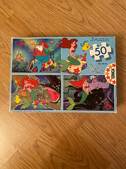 Retro Disney Ariel palapelit