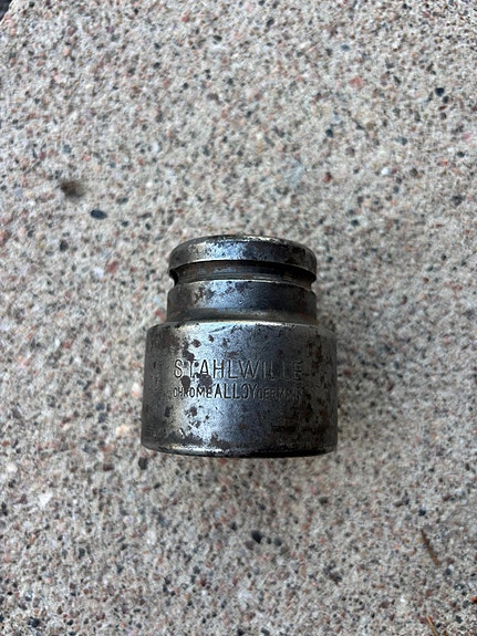 36mm Stahlwille voimahylsy 3/4-tuumaa