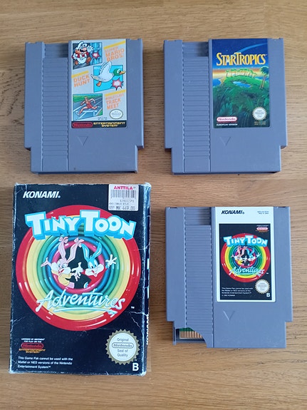 Nintendo NES pelejä