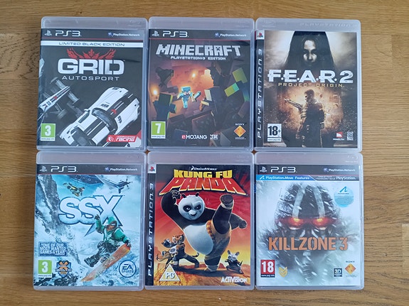 PlayStation 3 pelejä