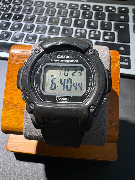 Casio W-219H digitaalinen rannekello