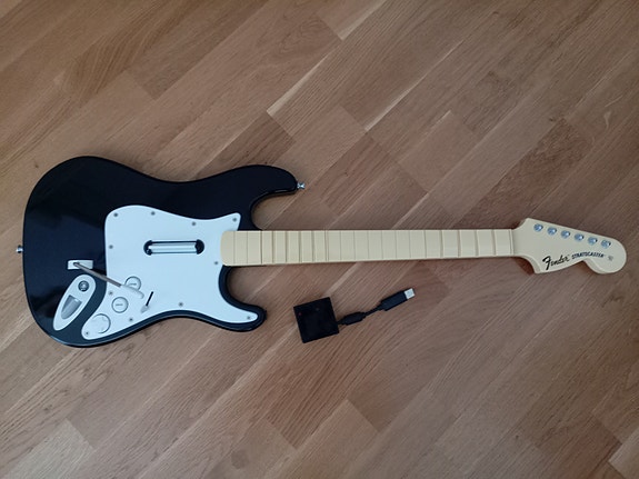 Rock Band kitara + vastaanotin PS3/PS4/PC