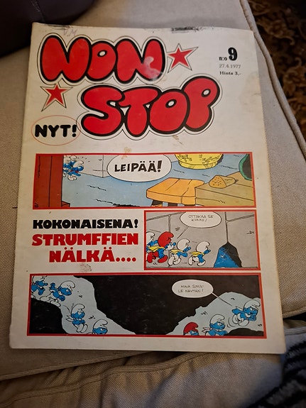 Non Stop -sarjakuvalehti 9/1977
