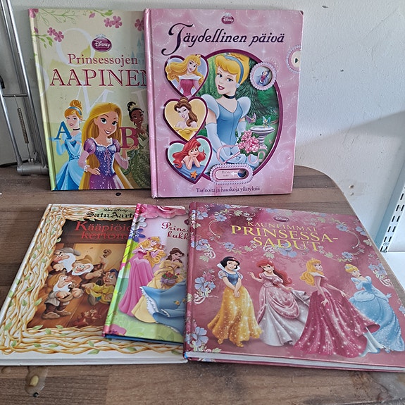 Prinsessa kirjat 5kpl
